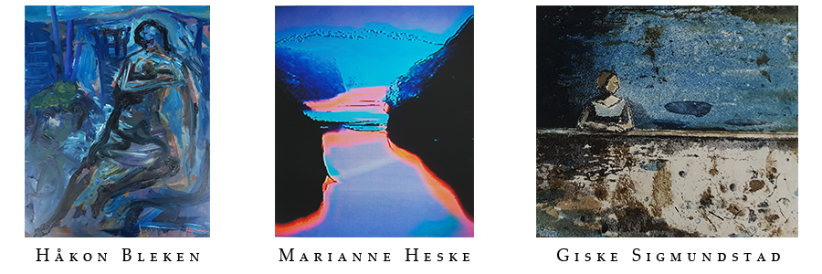 Håkon Bleken - Giske Sigmundstad - Marianne Heske - collage
